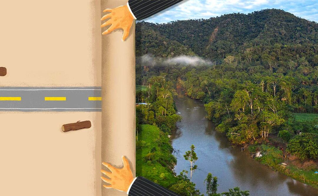 La carretera peligrosa para conectar Perú y Brasil