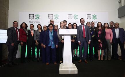 Ellos integran el equipo de Seguridad y Procuración de Justicia del Gobierno de CDMX