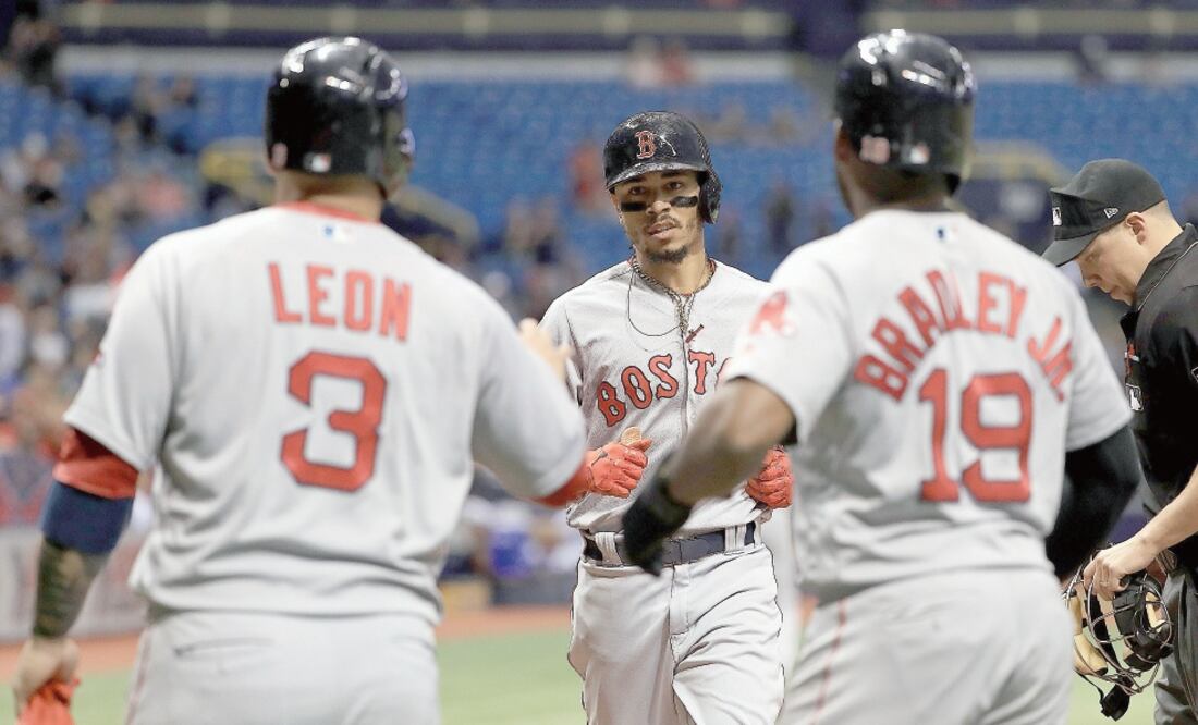 Los de Boston marchan en el primer sitio en el Este de la Americana (MIKE EHRMANN. AFP)