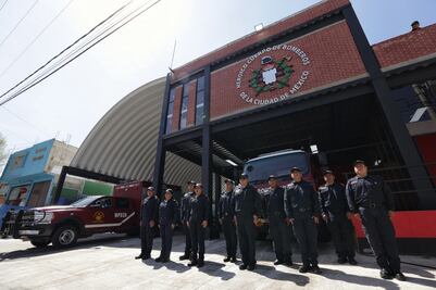 Milpa Alta estrena estación de Bomberos; las 16 alcaldías cuentan con este tipo de instalaciones
