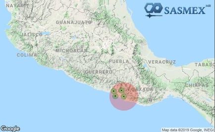 Se registra sismo magnitud preliminar de 4.2 en Oaxaca 