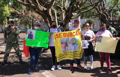 Familiares de desaparecidos en Michoacán se vuelven a manifestar y piden apoyo del Ejército