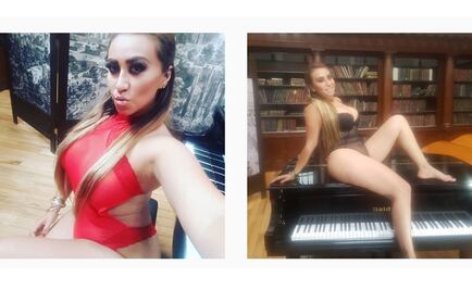 ¿Quién es la modelo que se tomó fotos en lencería en Palacio Nacional?