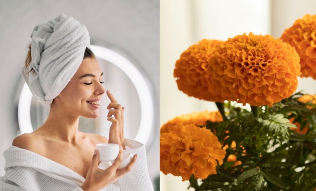 Estos son los beneficios del cempasúchil para la piel. Foto: Freepik / Unsplash