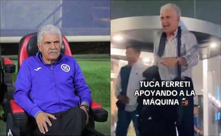 VIDEO: El 'Tuca' Ferretti apoya al Cruz Azul para ganar la final del Clausura 2024