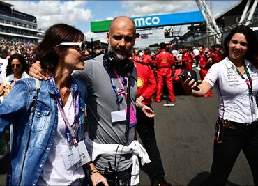 ¡Invitado especial! Pep Guardiola sorprende con su presencia en el GP de Gran Bretaña