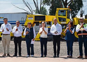 Inicia reparación de vialidades en Edomex