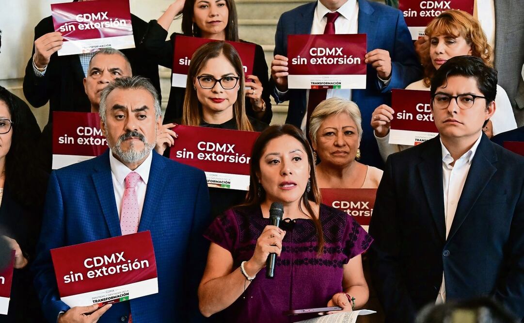 Morena formulará un propuesta integral contra la extorsión, dijeron. Foto: Especial