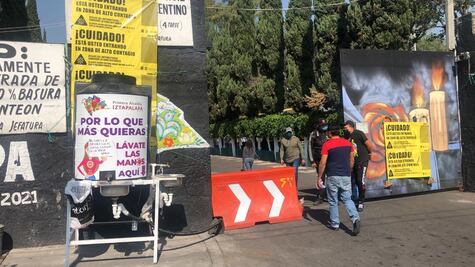 Iztapalapa mantiene cerrados panteones por Covid-19 para Día de las Madres