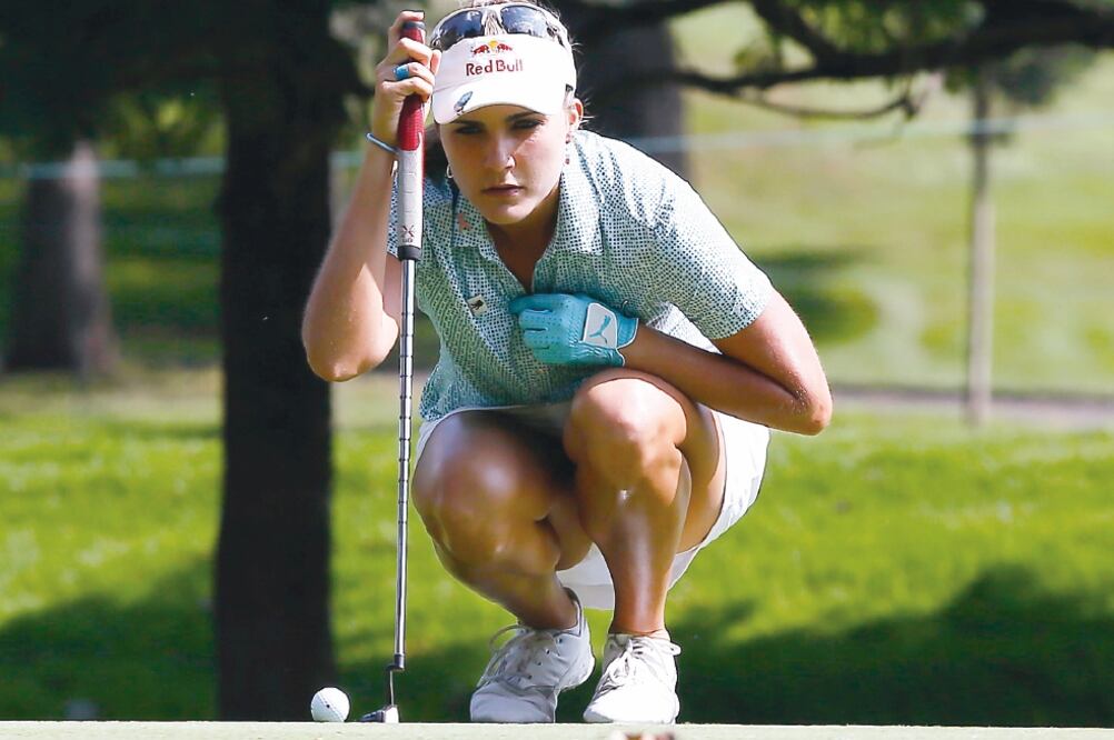 Lexi Thompson, de Estados Unidos, una de las participantes (JOSÉ MÉNDEZ. EFE)