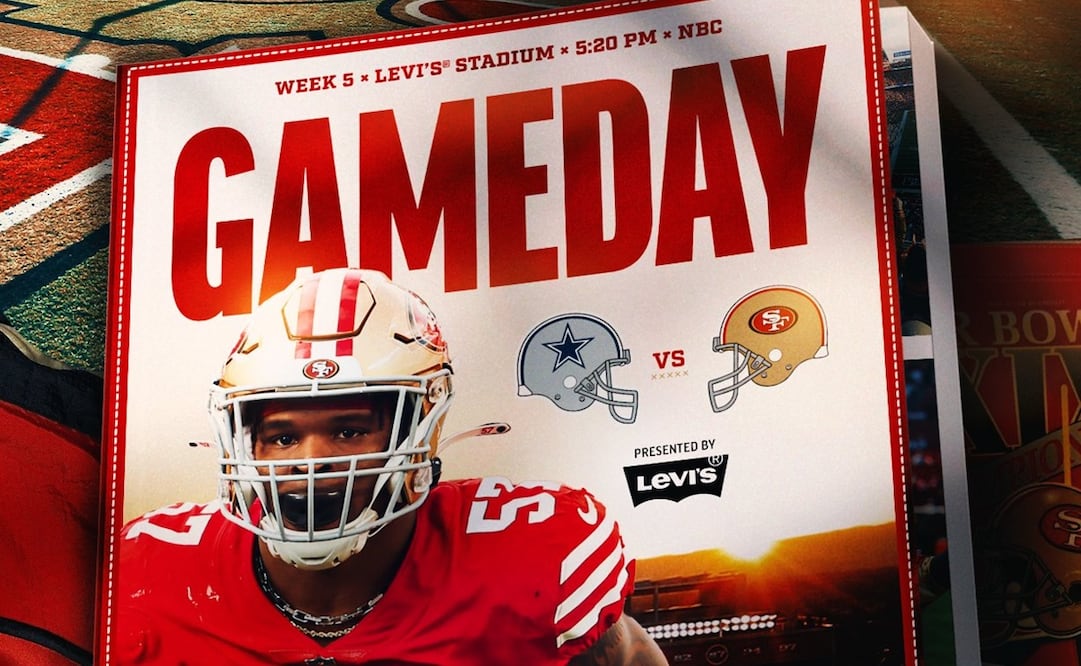 NFL: ¿A qué hora y dónde ver el Dallas Cowboys vs San Francisco 49ers?