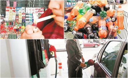 Alzas del impuesto a cigarros, refrescos y gasolinas pegó a la inflación de enero