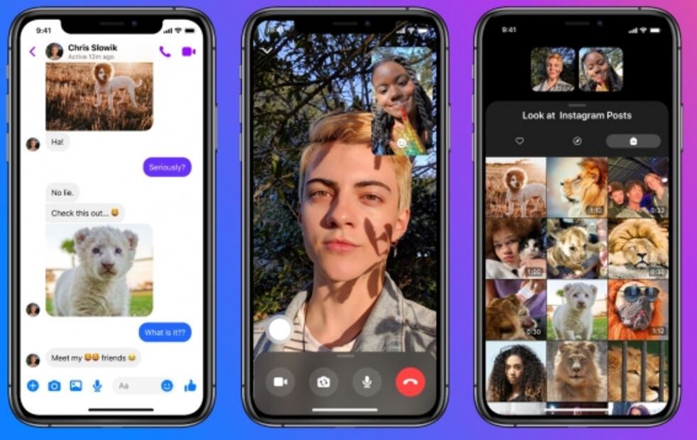 Mensajes que se autodestruyen entre lo nuevo de Messenger para Instagram