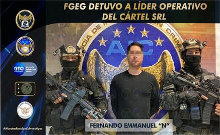 Detienen a Fernando Emmanuel, "El Panther", considerado el líder del Cártel Santa Rosa de Lima