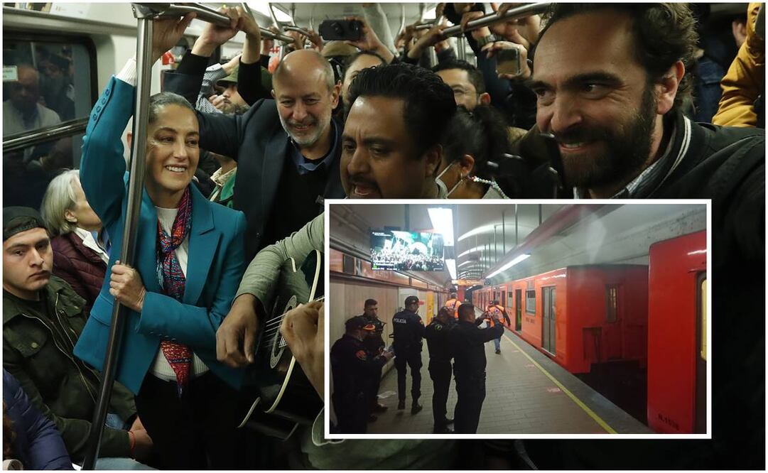 La separación de los vagones suspendió el servicio de la Línea 7 por espacio de tres horas y media. 