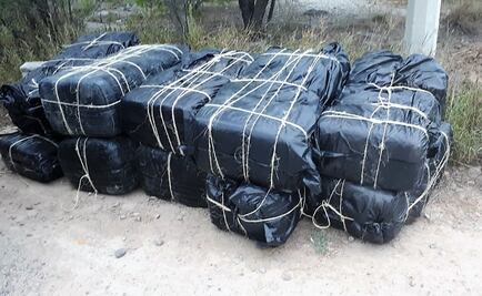 Decomisan 300 kilos de marihuana en Tamaulipas