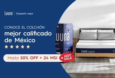 El colchón mejor calificado en México a un súper precio en este Hot Sale