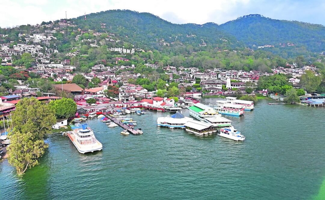 Presas de Valle de Bravo y Villa Victoria. Foto: Diego Prado / EL UNIVERSAL