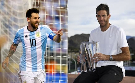 Messi merece ganar el Mundial: Del Potro