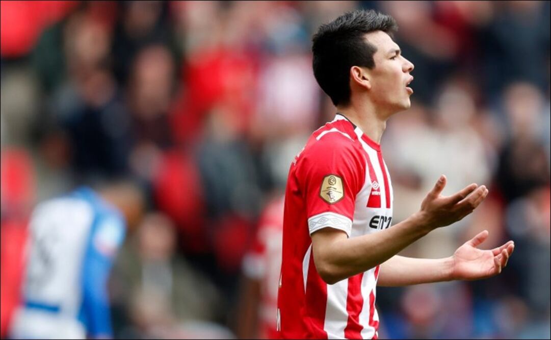 Hirving Lozano se perfila para salir del PSV. Foto: Twitter