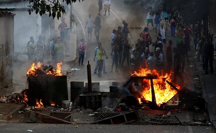 Registran disturbios en Caracas tras detención de militares rebeldes