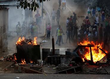 Registran disturbios en Caracas tras detención de militares rebeldes