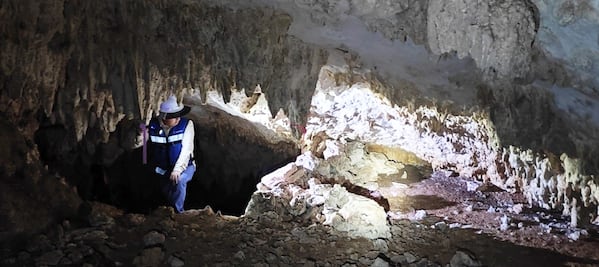 Descubren una gruta ancestral en el tramo 5 del Tren Maya