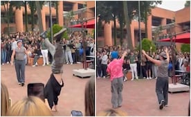 VIDEO: Estudiantes de la IBERO organizan batalla de "farmear aura"; torneo se vuelve tendencia en redes sociales