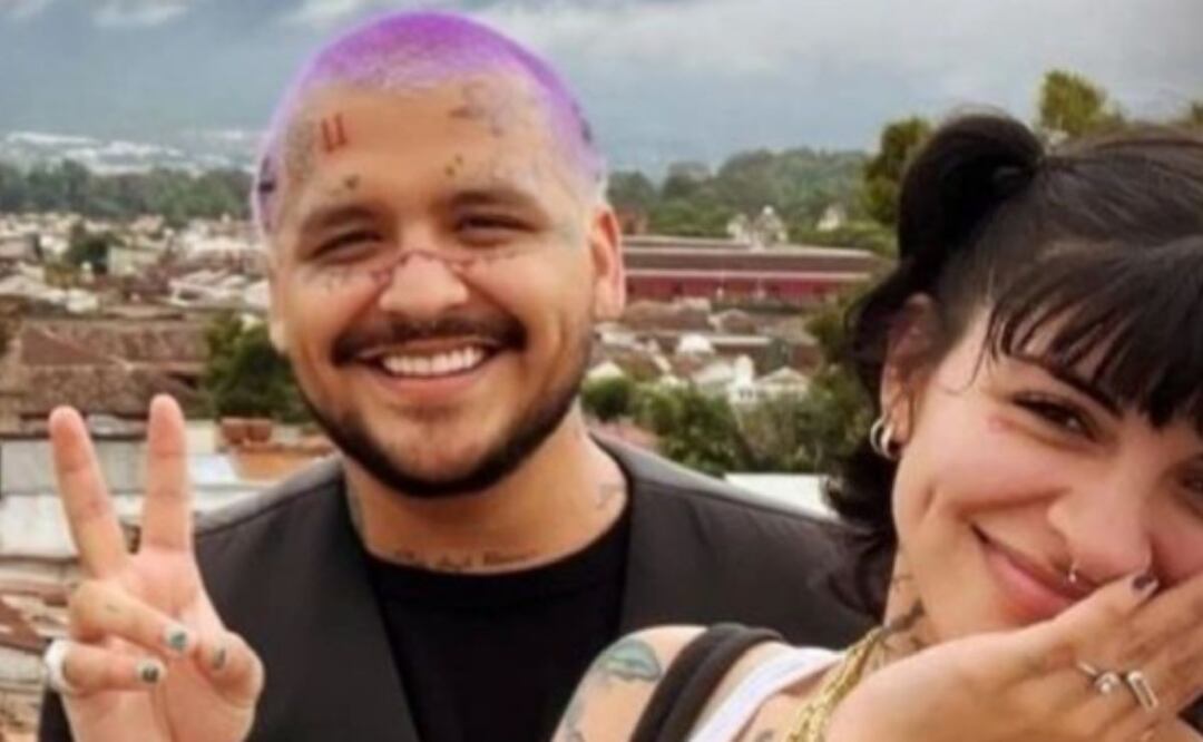 Christian Nodal y Cazzu. Foto: Instagram @pulsopopnews