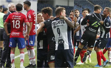 El Rayados vs Atlético de San Luis finaliza en bronca