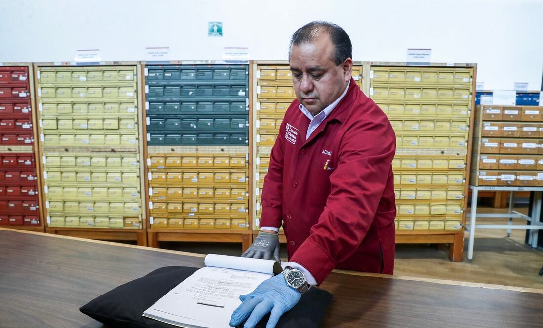 Documentos de el Archivo General de la Nación / Archivo. EL UNIVERSAL