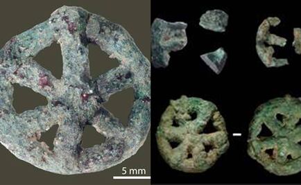 Hallan el amuleto metálico más antiguo