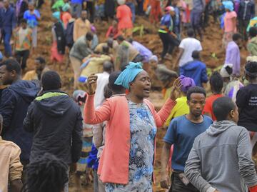 Suman 220 muertos, incluidos niños, por deslizamientos de tierra en el sur de Etiopía
