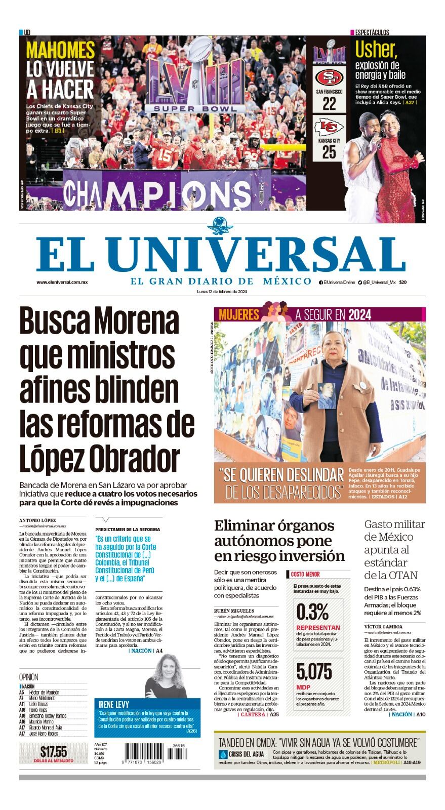Portada impresa