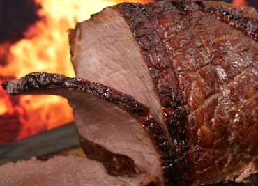 #Receta Prepara jamón horneado para Navidad