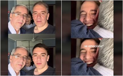 IA provoca emotivo momento entre padre e hijo; lucen casi idénticos al envejecer