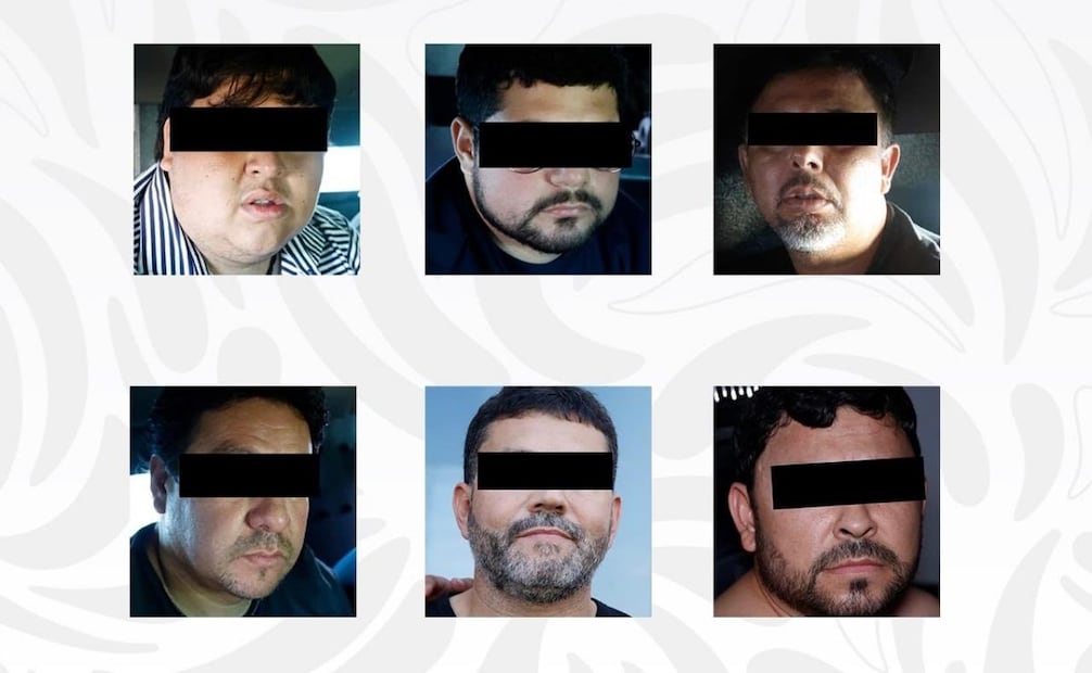 En Mazatlán, Sinaloa, autoridades detuvieron a seis personas, entre ellas a Ricardo “N”, alias “El Tío”, operador de una célula vinculada a “Los Chapitos”. Foto: Especial