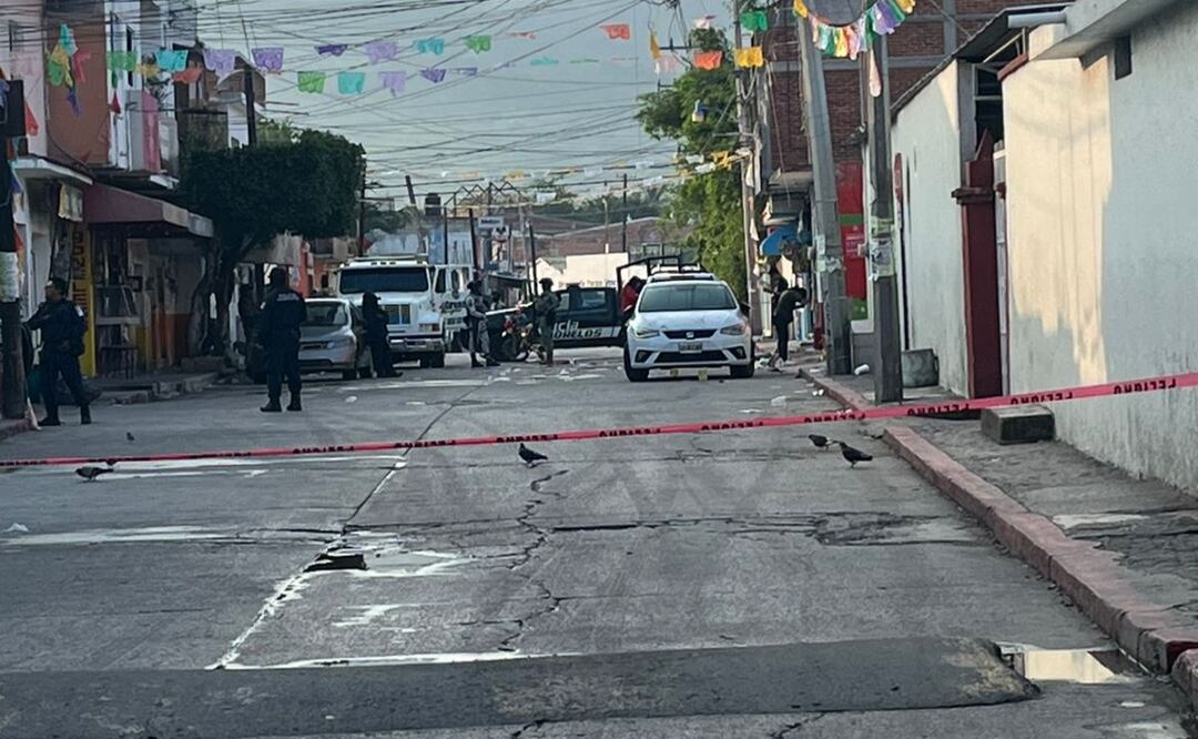 Ataque armado deja ocho heridos en Emiliano Zapata; dispararon contra grupo reunido frente a un comercio. Foto: Especial