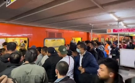 Alta afluencia en líneas 3, 7, 9 y A del Metro; usuarios reportan largas esperas