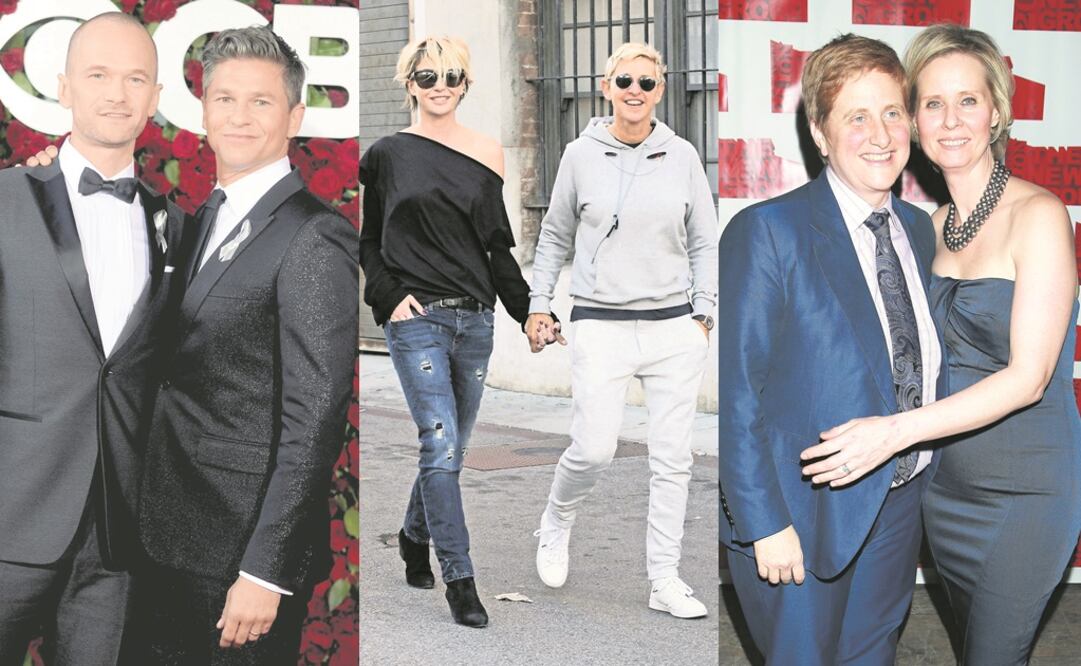 Matrimonios famosos gay ¡muy exitosos!