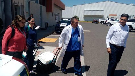 Desde Guanajuato a la CDMX trasladan hígado en tiempo récord 