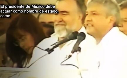 VIDEO: Senadores le recuerdan a AMLO cuando era opositor y exigía al Presidente no ser jefe de partido