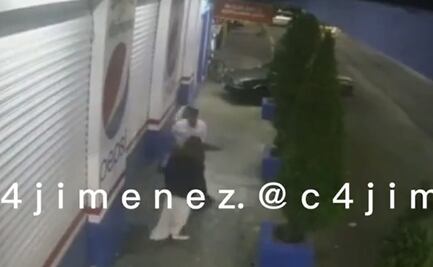 VIDEO: Captan a sujeto golpeando a mujer con vestido de novia en Nezahualcóyotl