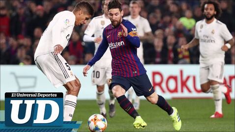 Emocionante semifinal de ida entre Barcelona y Real Madrid