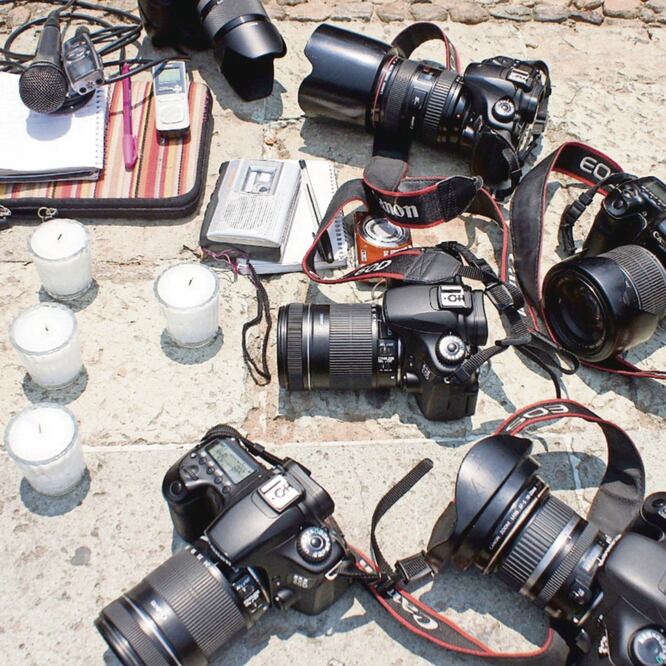 Crímenes. La DDHPO afirma que en el estado suman 12 comunicadores asesinados entre 2014 y 2018. Foto: ESPECIAL