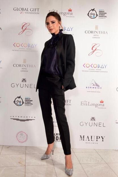 El look perfecto para Navidad, según Victoria Beckham