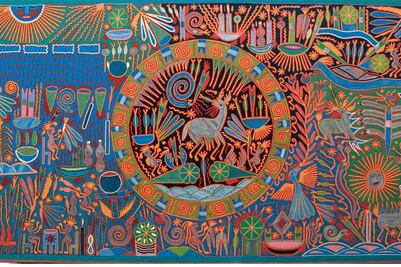 Bienal impulsa el arte huichol de México