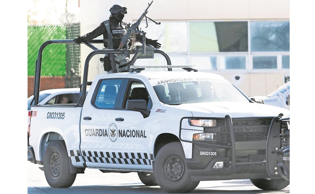 En 2020, la Guardia Nacional mantuvo su presencia en 200 coordinaciones regionales. Foto: ARCHIVO EL UNIVERSAL