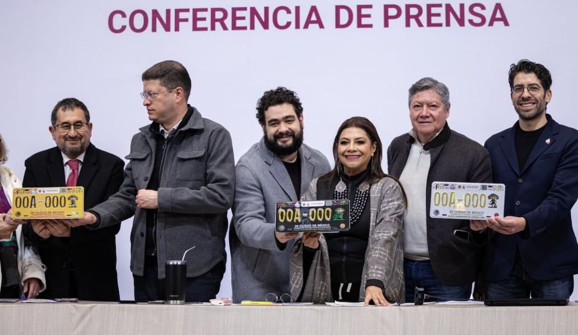 ¿Cuánto costará el envío a domicilio de las placas “edición especial” del Mundial 2026 en CDMX?. Foto: Especial
