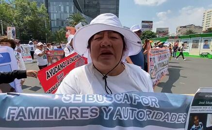 Madres buscadoras: “¡10 de Mayo no es de fiesta, es de lucha y de protesta!”